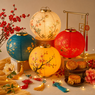 Set lồng đèn Trung Thu