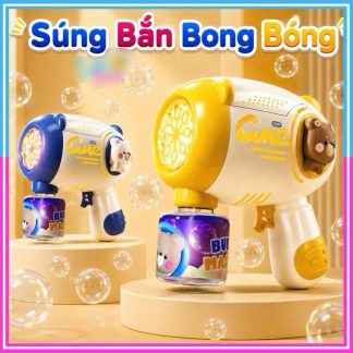Súng bắn bong bóng gấu trắng