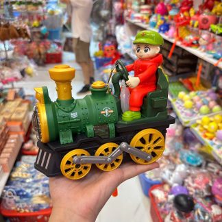 Xe tàu hỏa nhả khói